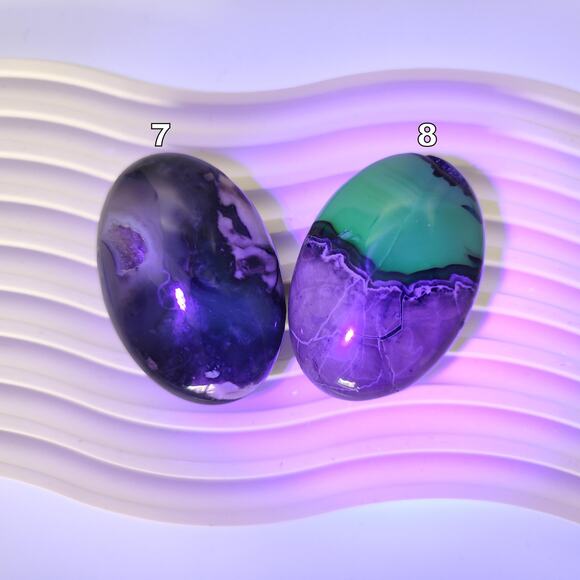 Volcano Agate Palm Stone with UV reaction - Picture 5 of 7